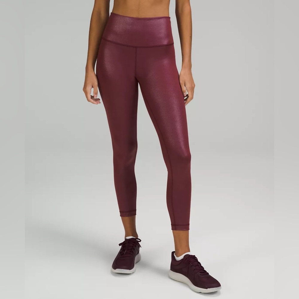 Wunder Train High-Rise Tight 25" Foil